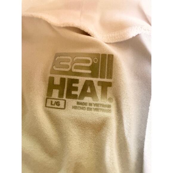 32 Degrees HEAT Long-Sleeve Thermal Tops Bundle – White (NWT) + Green – Size L - Picture 4 of 11